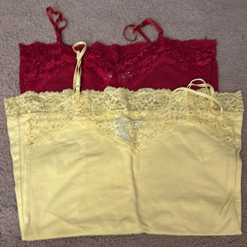 Lace camis